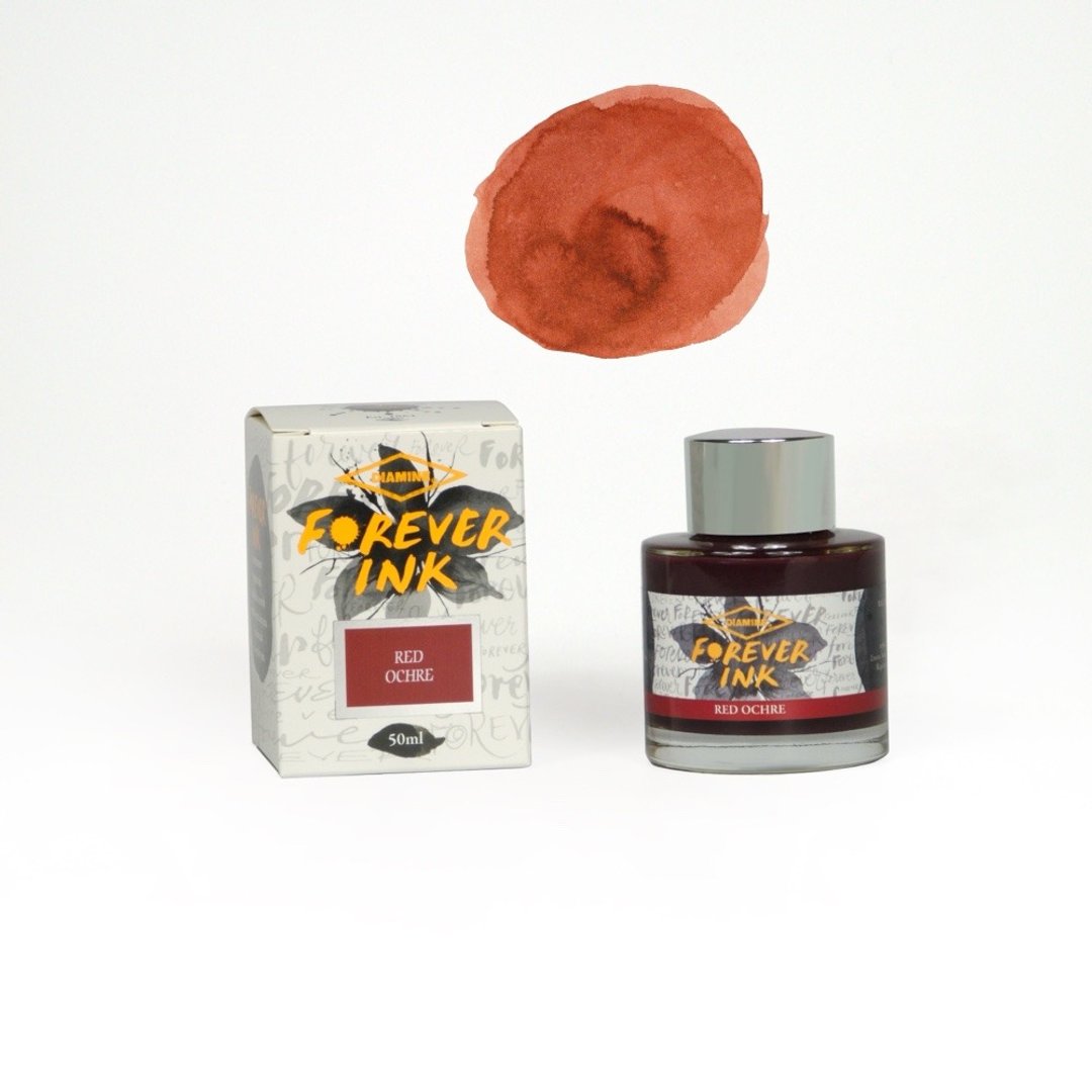 Diamine 永恒墨水 50ml - 红土 - 墨水 - 玻璃 咖啡色