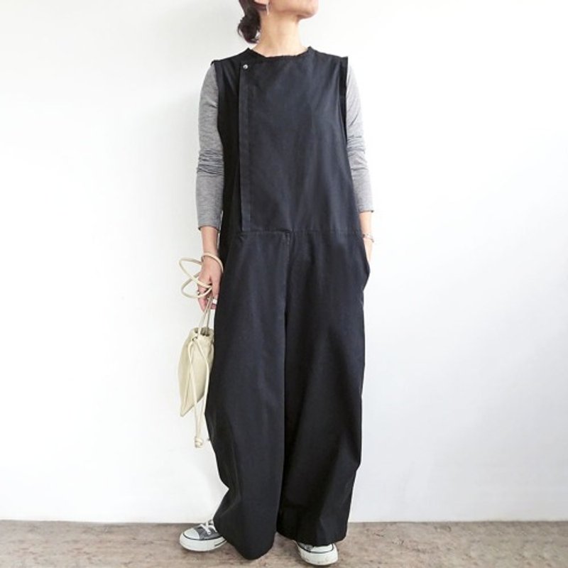 Pinkoi 代购 - 多合一100%棉（黑） - 女装长裤 - 棉．麻 