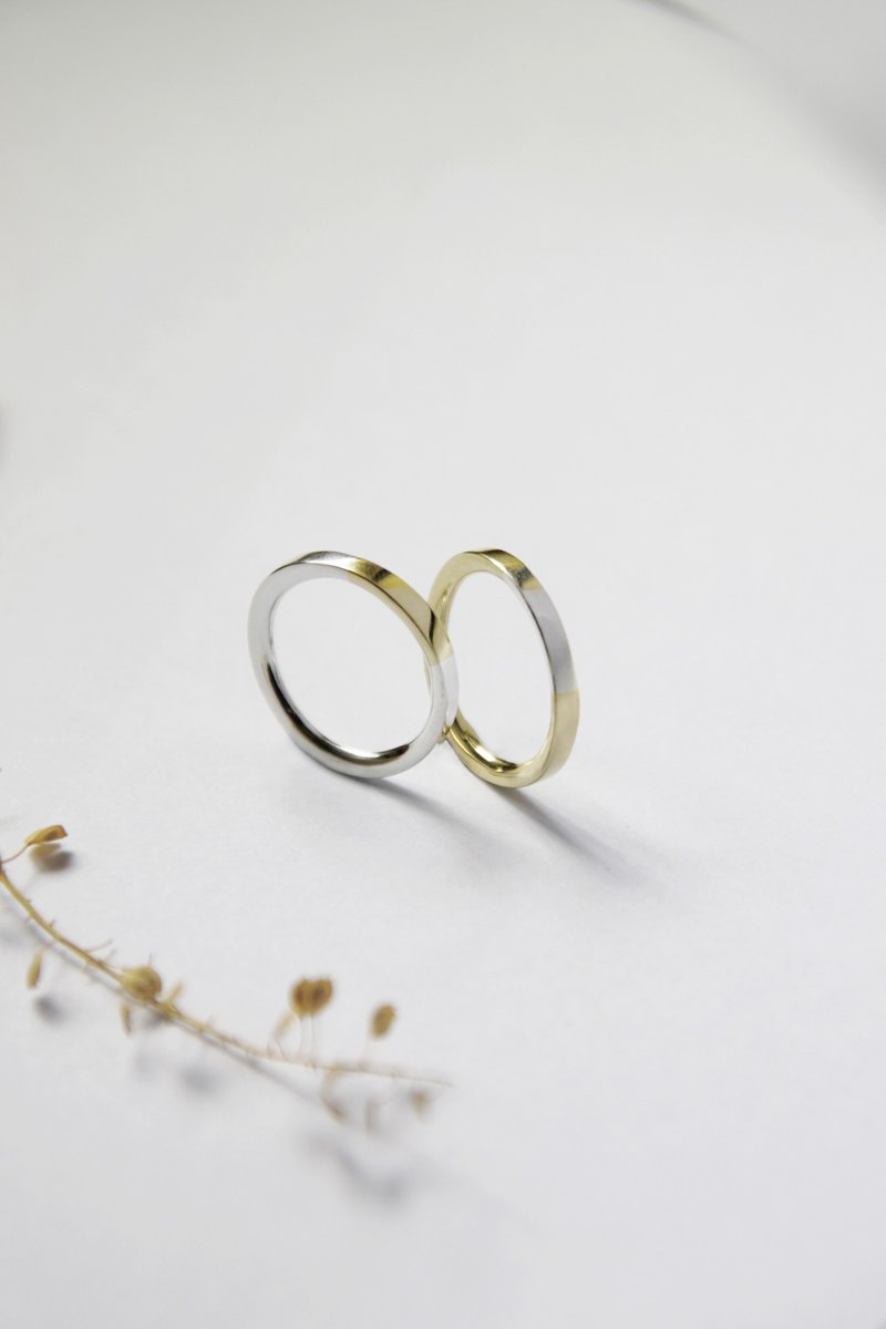 少一点 | 系列戒指 - 戒指 - 纯银 银色