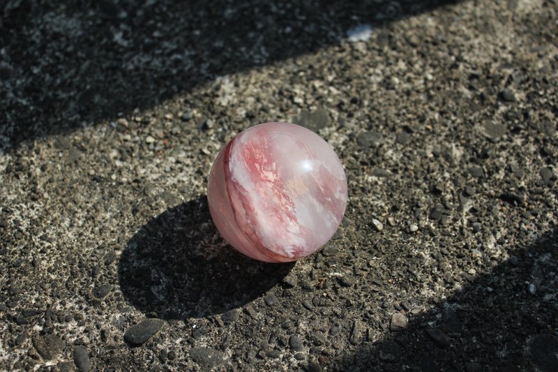 红胶花球 - 摆饰 - 水晶 