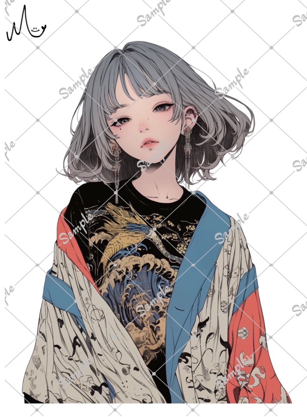 原创人物贴纸 - 贴纸 - 纸 