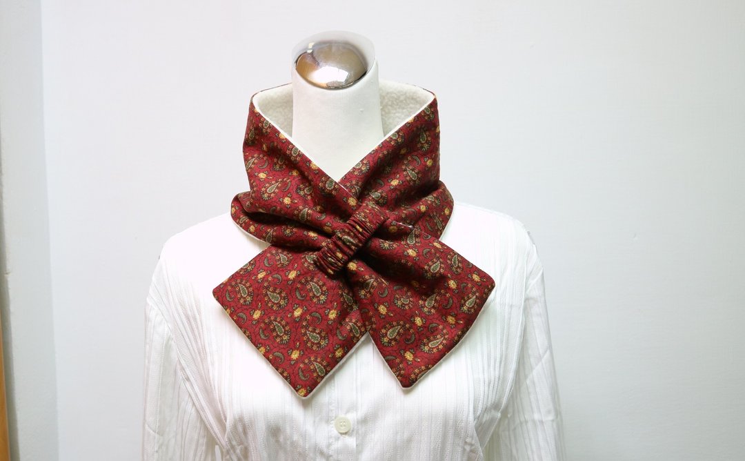 可调式短围巾.scarf 保暖围脖 双面双色 大人.小孩均适用 - 围巾/披肩 - 其他材质 