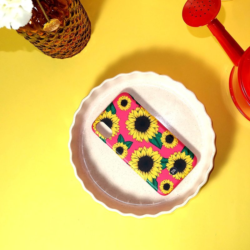iPhone Case Cover 7 8 plus 10 11 Pro Max X XR i8 + ix S10 Note 10 P30 Sunflower - 手机壳/手机套 - 塑料 多色