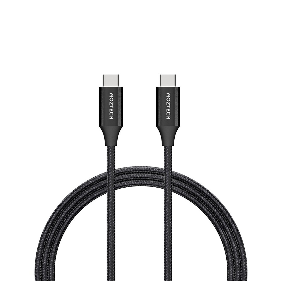 MOZTECH | USB-C to USB-C 100W 编织传输充电线 - 手机配件 - 其他材质 