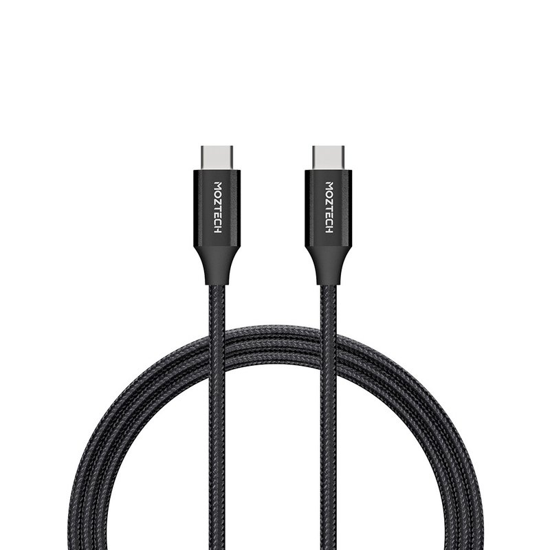 MOZTECH | USB-C to USB-C 100W 编织传输充电线 - 手机配件 - 其他材质 