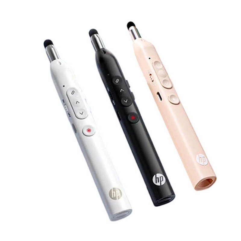 HP 惠普 SS232 多功能 无线触控 伸缩简报笔-三色任选红光充电版 - 电脑配件 - 其他材质 白色