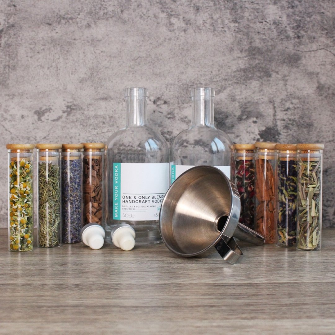 【预售】在家情侣礼物 DIY材料包| 自酿Vodka酒礼盒套装送礼 - 其他 - 其他材质 