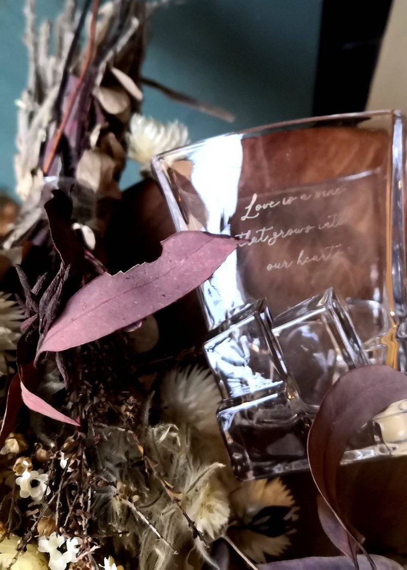 限量对杯 定制刻字 书写字体 附木礼盒 纪念礼物/生日,工商礼品 - 玻璃杯 - 玻璃 透明