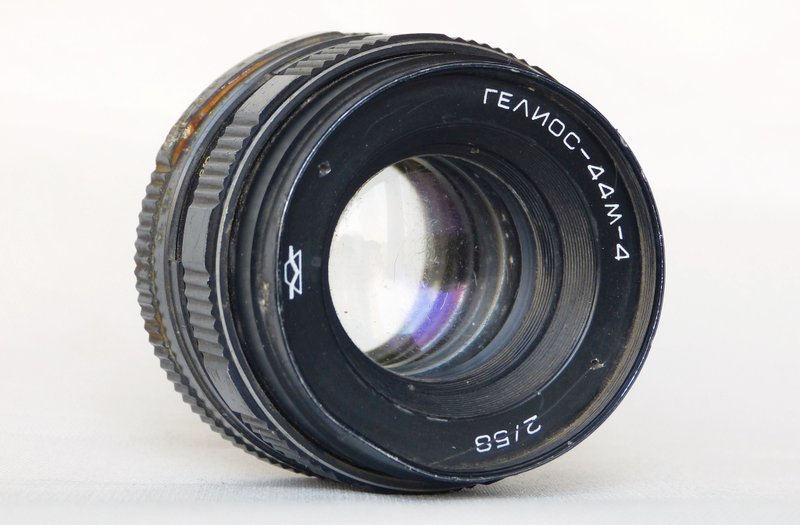 Helios 44M-4 2/58 俄罗斯镜头 适用于 KMZ Zenit 零件机 - 相机 - 其他材质 黑色