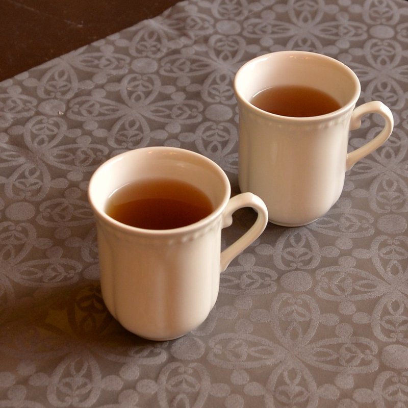 英国Churchill | 白金汉双人饮品4件组 - 盘子/餐盘/盘架 - 陶 白色