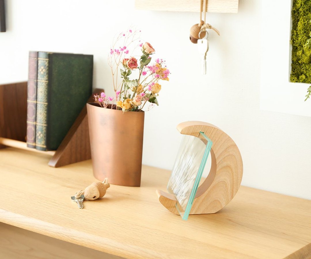 旭川工艺 DREAMY PERSON 月亮相框架 - 画框/相框 - 木头 
