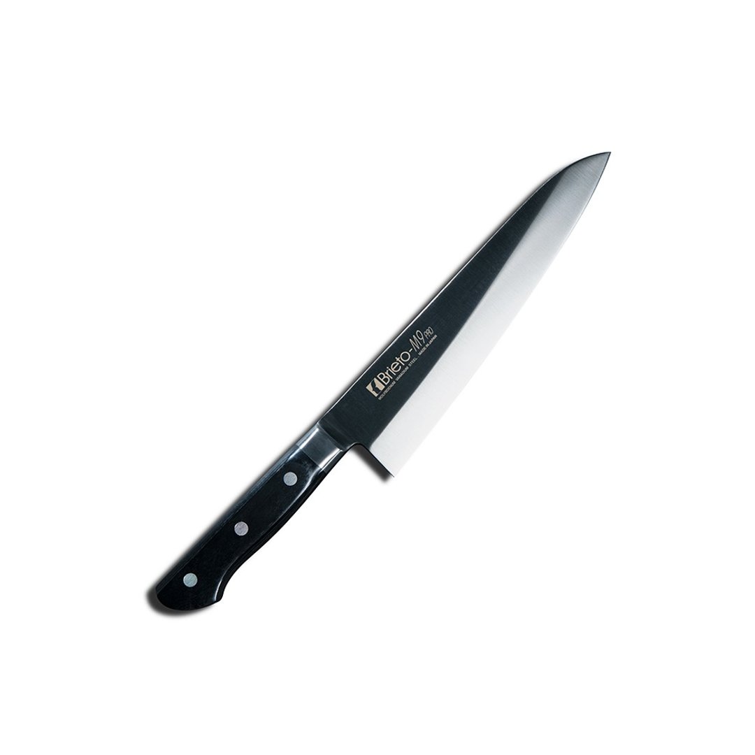 日本Brieto - M9-PRO 系列 低温处理Mo-V钢木柄出刃刀 210mm - 菜刀/刀架 - 其他金属 