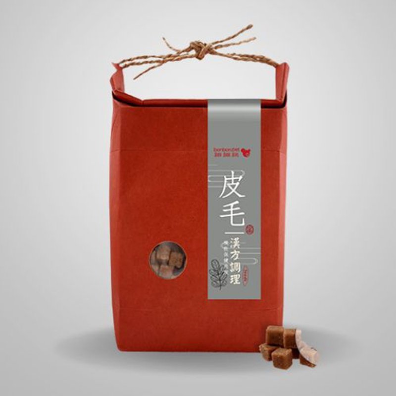 蹦蹦跳 汉方调理/皮毛保健 -低脂肉锭3入组(大包装) - 其他 - 其他材质 红色