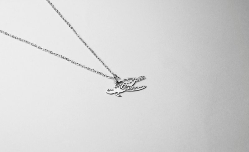 海龟项链【迷你款】 _动物系列_造题 - 项链 - 其他材质 银色
