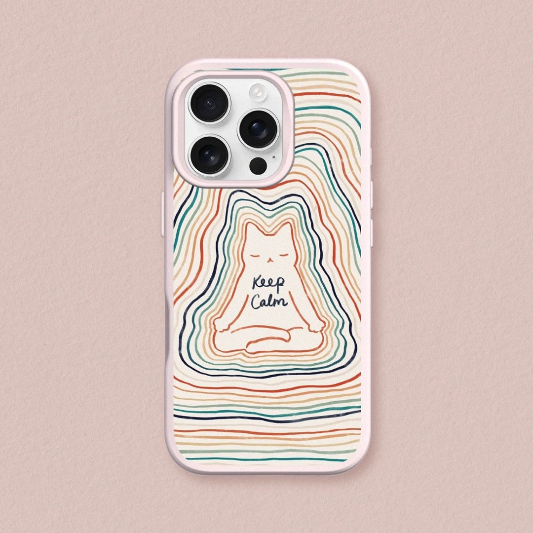 SolidX强化吸震缓冲防摔手机壳∣ilovedoodle/冷静 for iPhone - 手机壳/手机套 - 塑料 多色