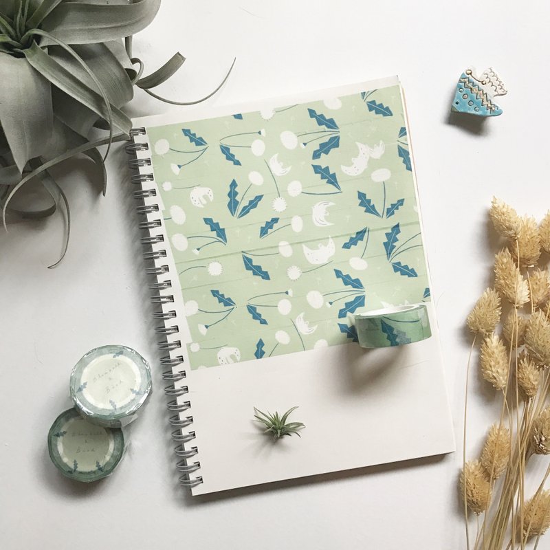 Blowball and Bird 蒲公英与小鸟 / 纸胶带 - 纸胶带 - 纸 