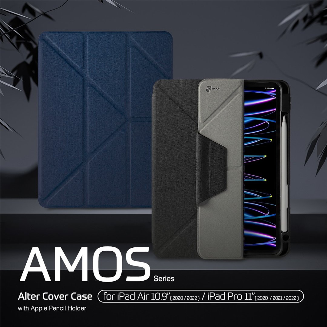 JTLEGEND 2022 iPad Pro 11寸 / iPad Air 6/5/4 _ AMOS保护套 - 平板/电脑保护壳 - 硅胶 