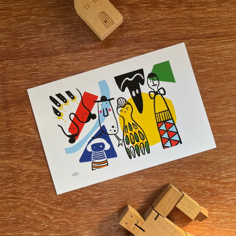 明信片系列 4x6 英寸 - 卡片/明信片 - 纸 