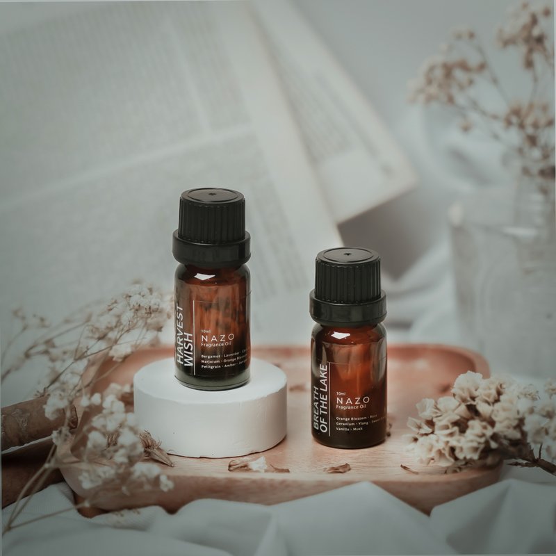 【买一送一】NAZO机能型香薰精油 - 香薰/精油/线香 - 玻璃 咖啡色