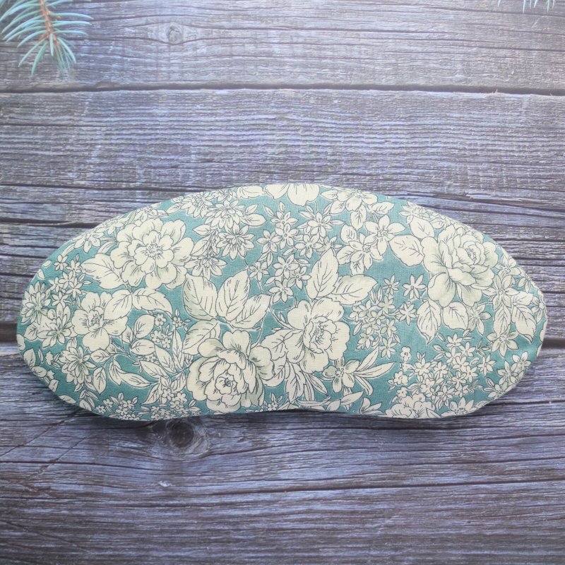 日本进口布【优雅】热敷眼罩 万用 肩用热敷垫 カイロ - 其他 - 棉．麻 绿色