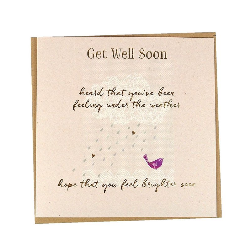 愿你的心情 很快能够重见阳光【INKSMITH LD卡片-康复慰问】 - 卡片/明信片 - 纸 多色