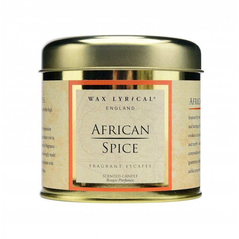 【Wax Lyrical】英伦蜡烛 FE系列 非洲风情 锡罐装蜡烛35hrs - 蜡烛/烛台 - 蜡 