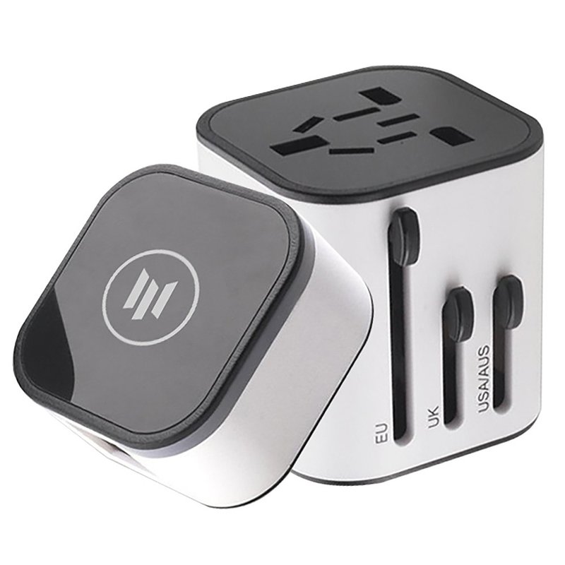 Persist 3.2A双USB万国旅充+万国转接头(白色)多数知名部落客推荐 - 其他 - 塑料 白色