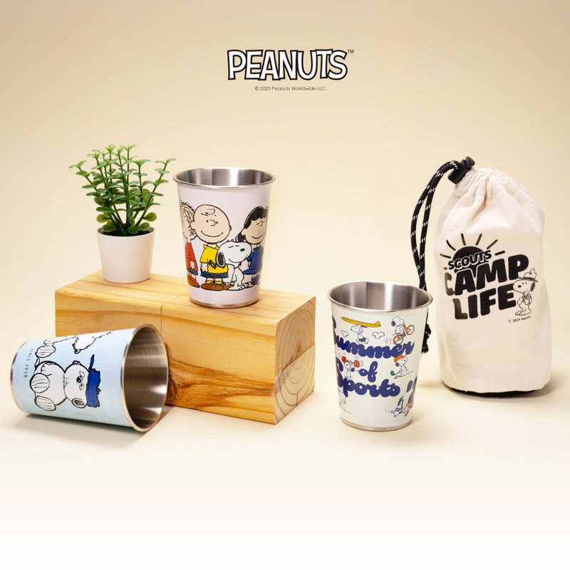 史努比 变色杯 3 入组 - 其他杯子 - 不锈钢 多色