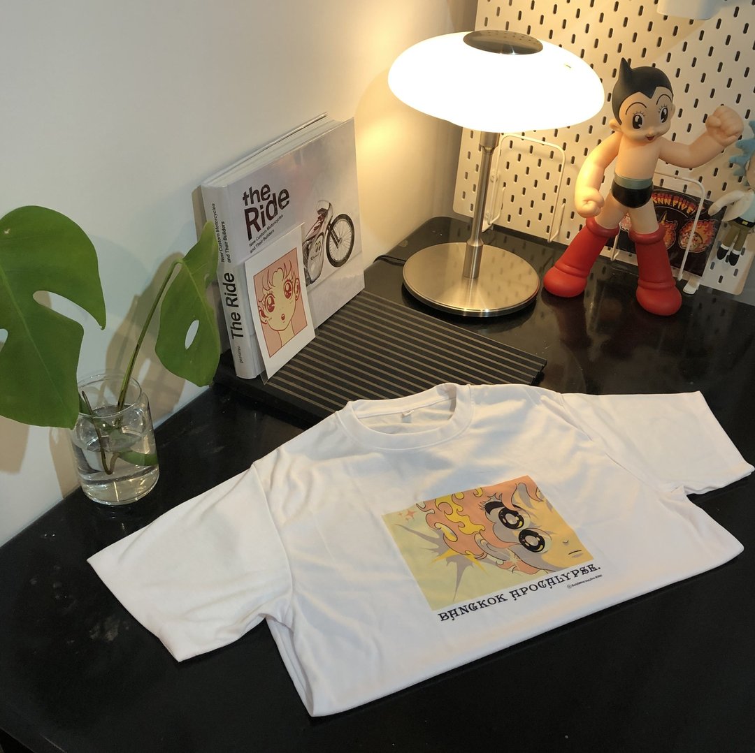 Knn.fve T-Shirt BKK Apocalypse - 男装上衣/T 恤 - 聚酯纤维 