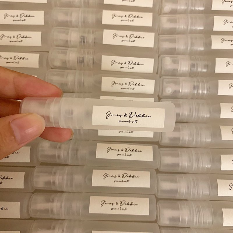 【多入优惠】干洗手喷瓶5ml (薰衣草香) -婚礼小物 企业礼 活动礼 - 香薰/精油/线香 - 其他材质 白色