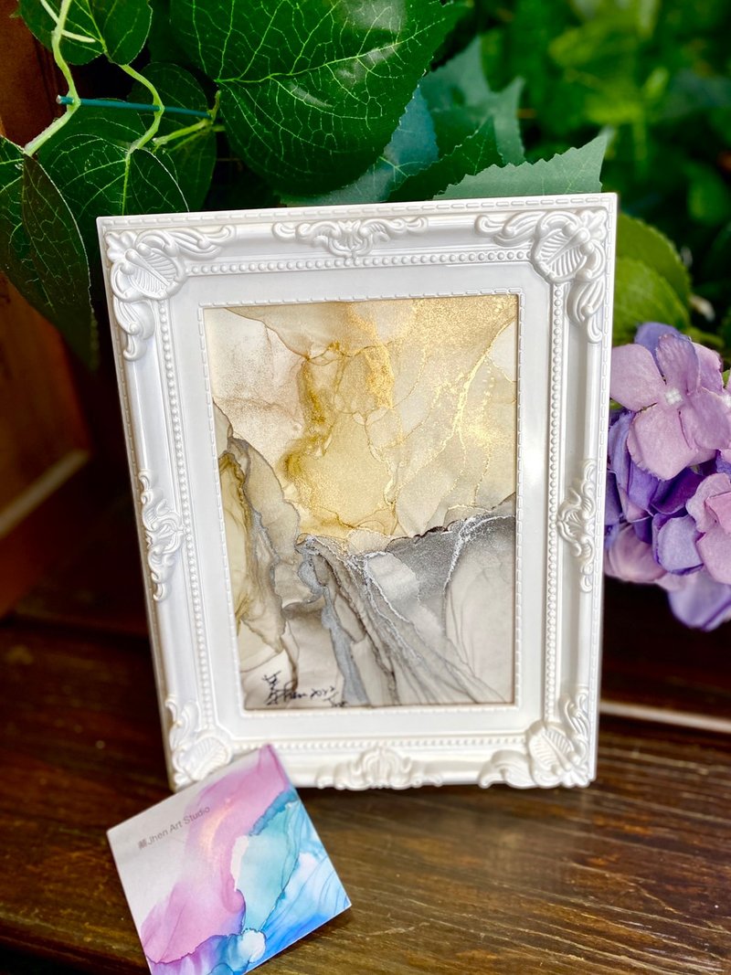 酒精墨水流动画【体验课程】【1人成团】夫妻情侣亲子一律专班 - 插画/绘画/写字 - 纸 