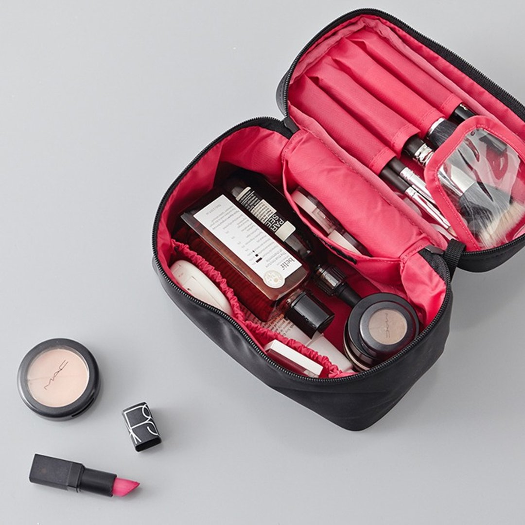 韩国ithinkso 拎着走化妆箱 WHOLE MAKE-UP BOX - 化妆包/杂物包 - 聚酯纤维 