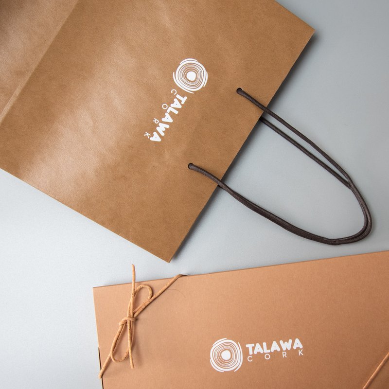 杯垫专用礼品包装 - 杯垫 - 纸 咖啡色