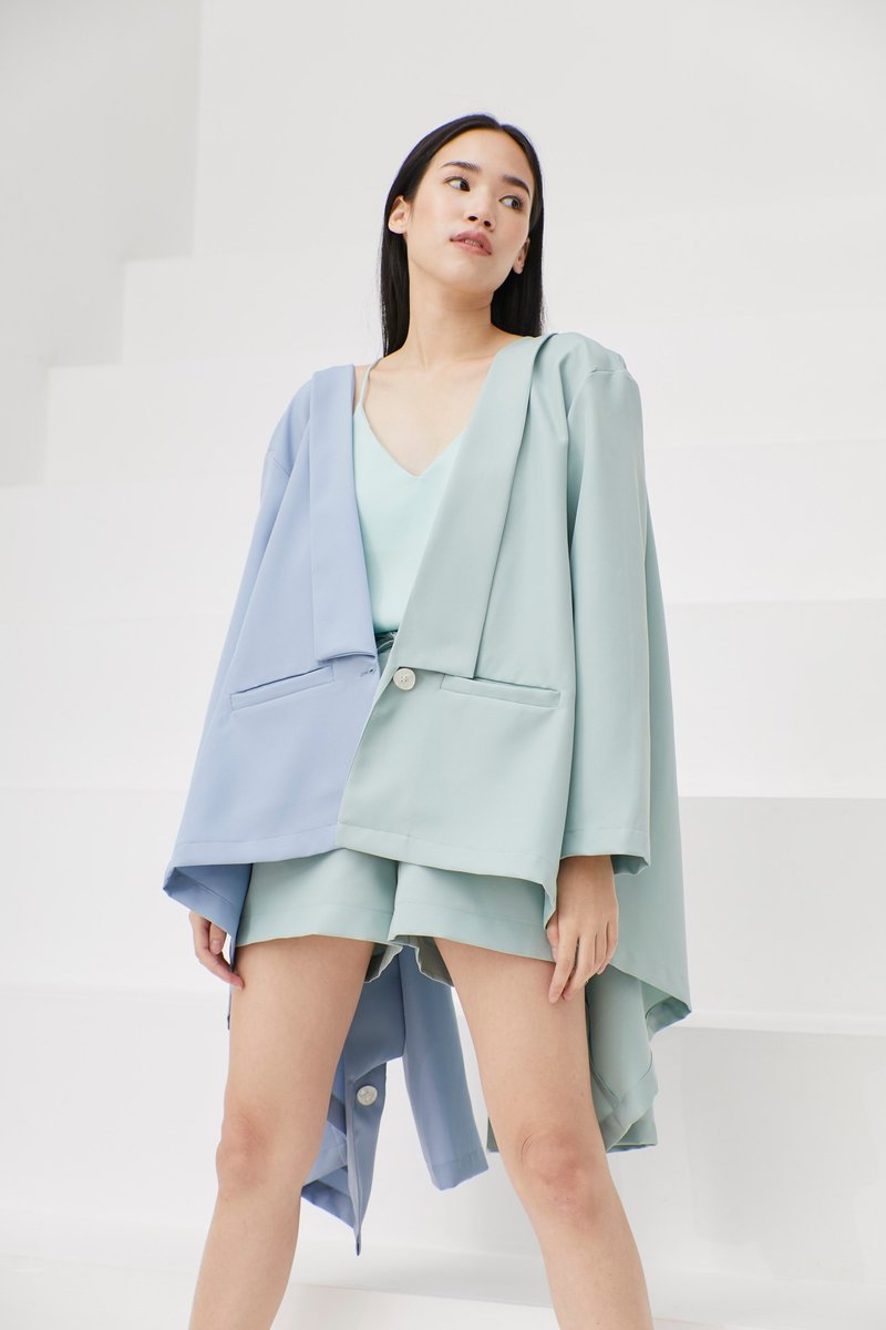 Wander Blazer - 女装上衣 - 聚酯纤维 