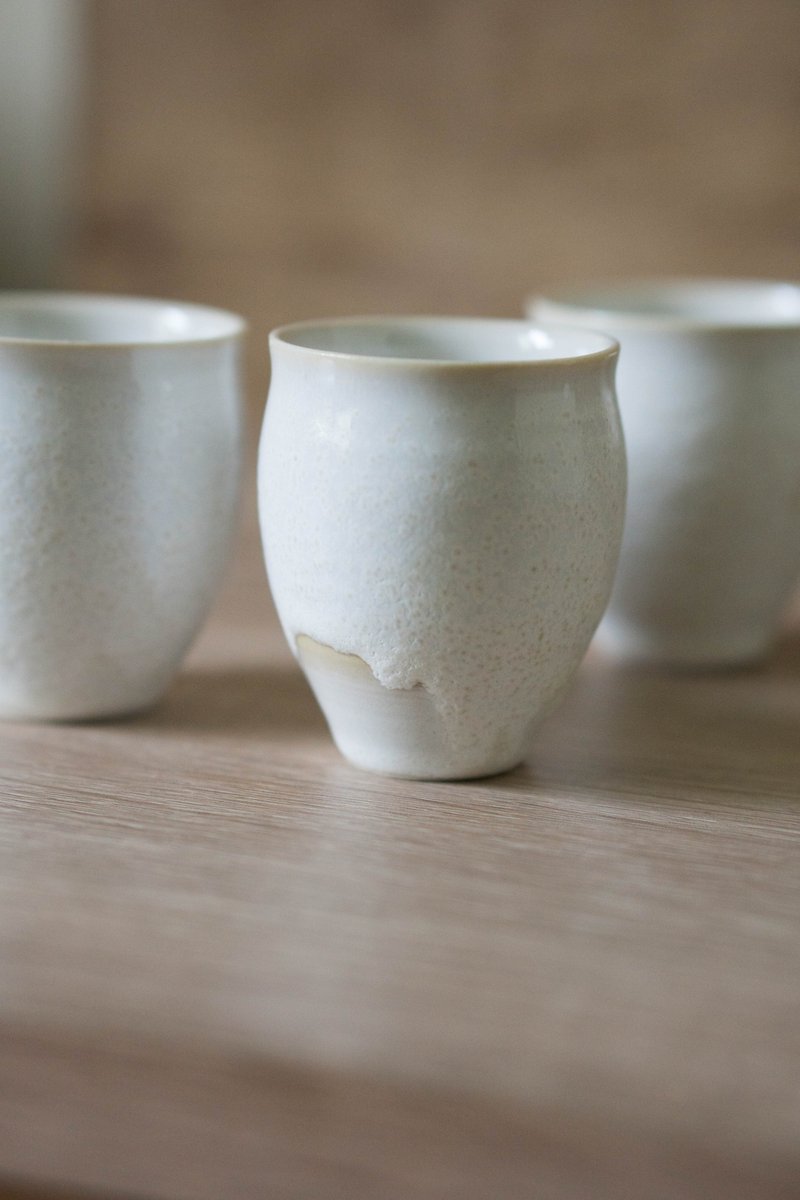 雪白小茶杯 | 闻香杯 | 小品杯 【随机出货】 - 茶具/茶杯 - 瓷 白色