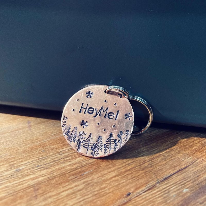 手工定制金属狗牌 宠物吊牌 宠物名牌 森林星空-02 - 订制抱枕/饰品 - 铝合金 