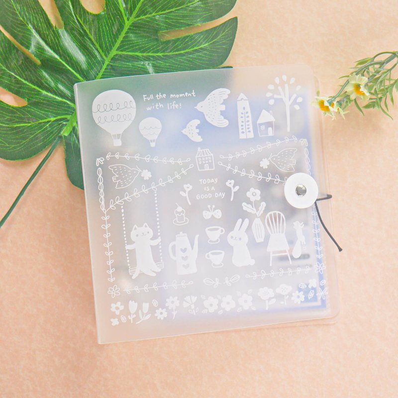 INS风 - 多功能收纳册(4x6)(2孔)。JBN-244。 - 文件夹/资料夹 - 纸 