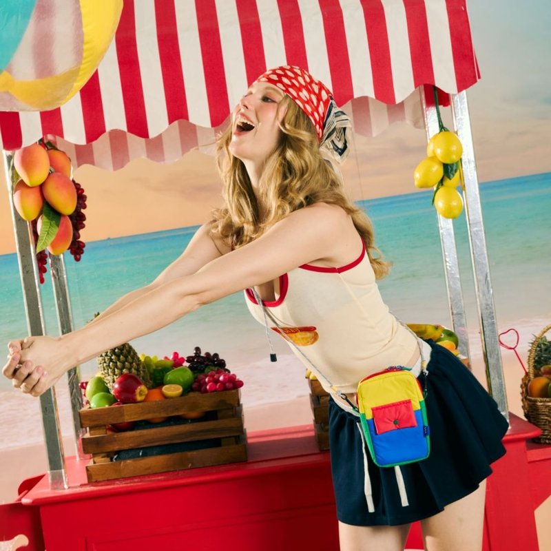 JOSH Phone purses : RGB - 侧背包/斜挎包 - 尼龙 多色