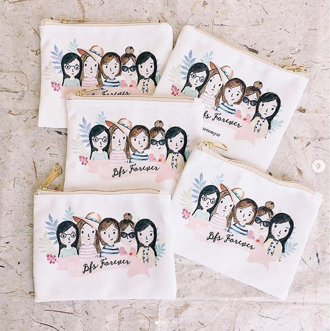 Premium Flat Pouch Canvas 12 pcs - 其他 - 其他材质 