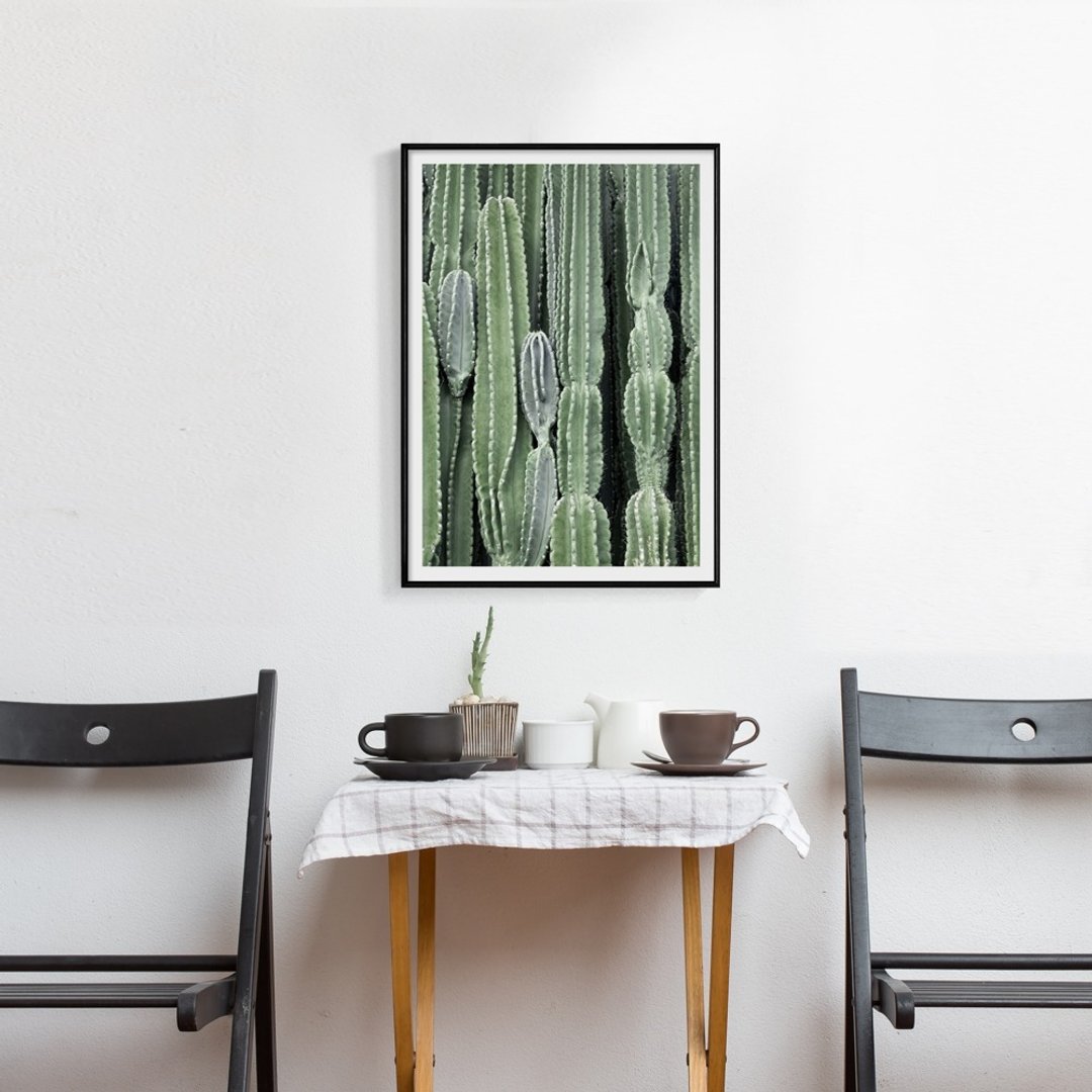 丛丛多肉小鲜绿II －植物画/仙人掌/客厅挂画/北欧风挂画/复制画 - 海报/装饰画/版画 - 其他材质 多色