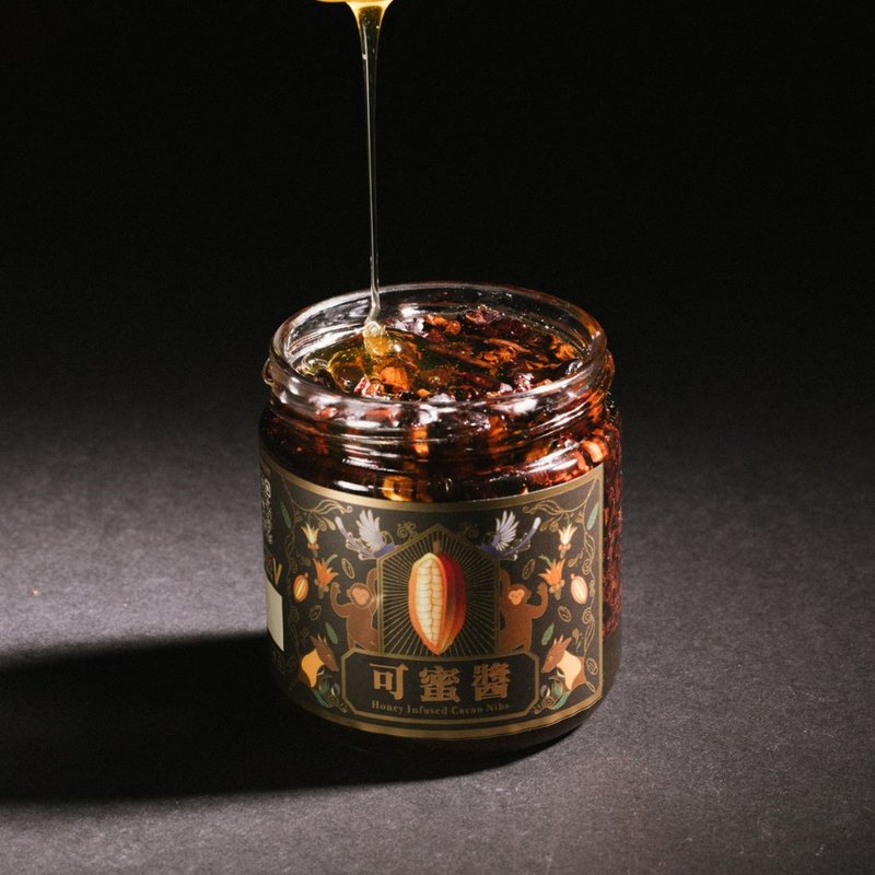 【美丽东可可】可蜜酱－可可蜂蜜抹酱 250g/罐 - 果酱/抹酱 - 新鲜食材 咖啡色