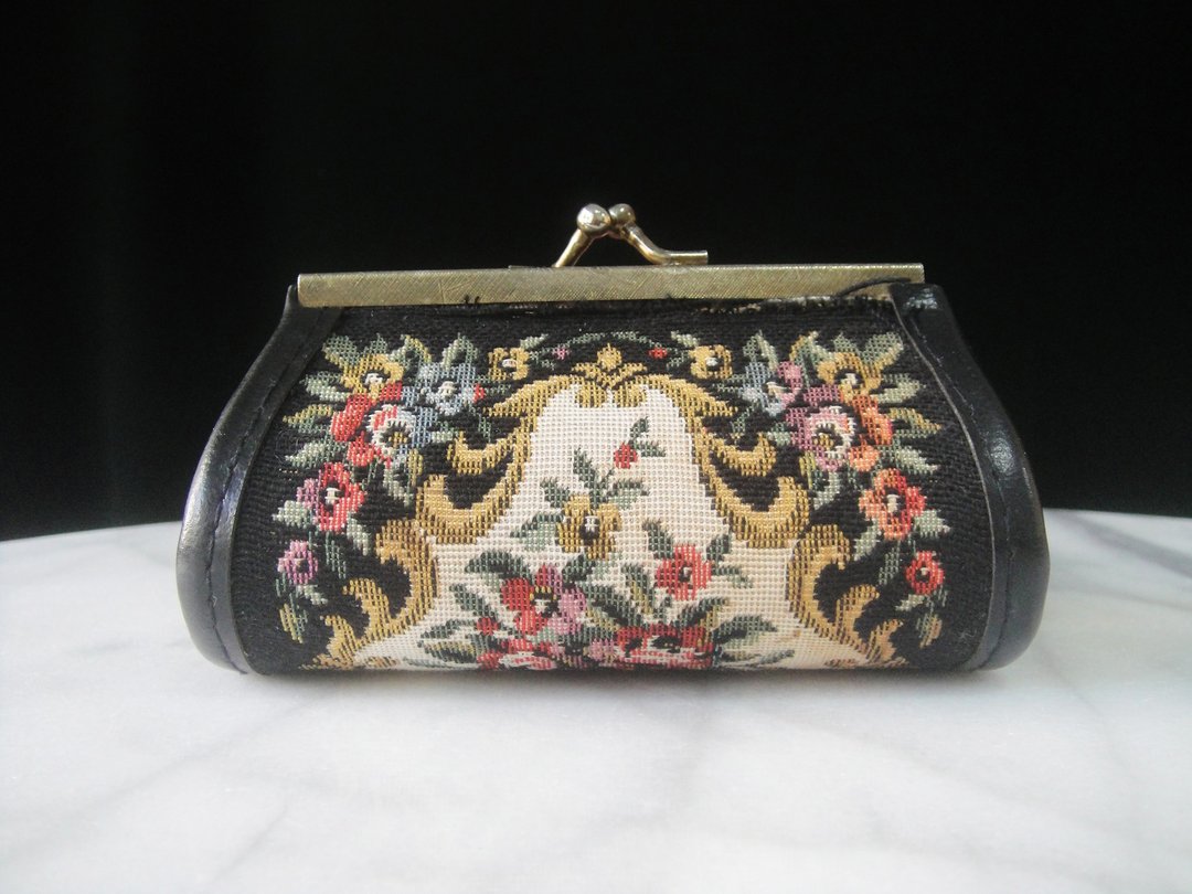 辉煌年代 OLD ERA _早期二手欧洲缇花布小巧手拿包零钱包 - 零钱包 - 其他材质 
