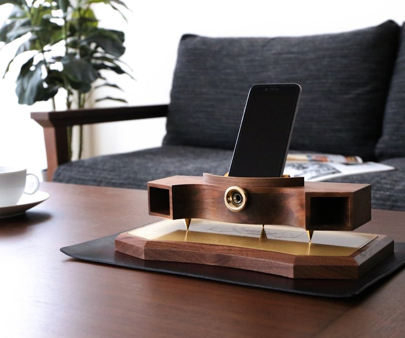 旭川工艺 SASAKI工艺 premics Loud L250 免提喇叭 - 扩音器/喇叭 - 木头 