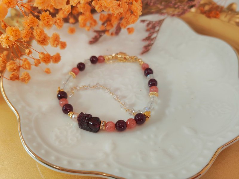 缘到。缘成-提升安全感、改善情绪困扰、招姻缘 - 手链/手环 - 水晶 