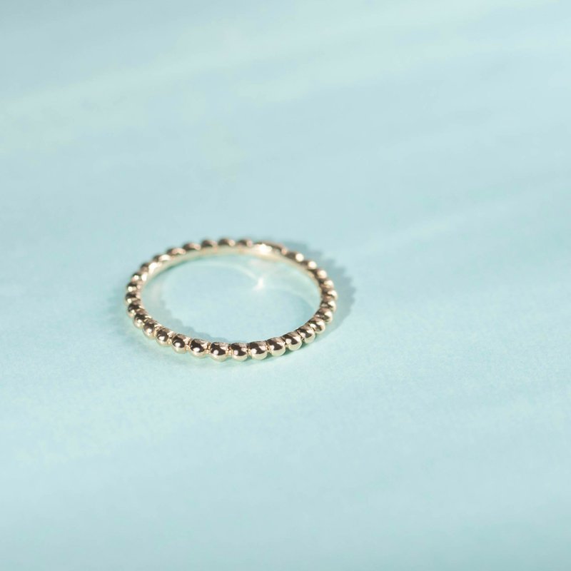 K14YG / 球体 - 戒指 - 其他金属 金色