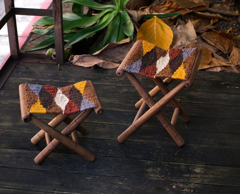 哥伦比亚菲克编织椅-枫香款 - 椅子/沙发 - 棉．麻 多色