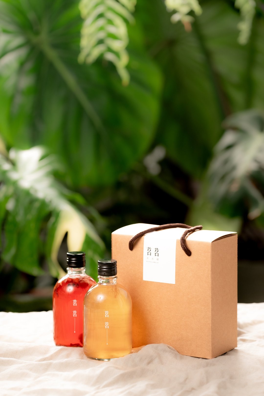 茗茗康普茶香槟 早晚疗愈小礼盒 (养气玫瑰/南非国宝茶) - 健康/养生 - 新鲜食材 