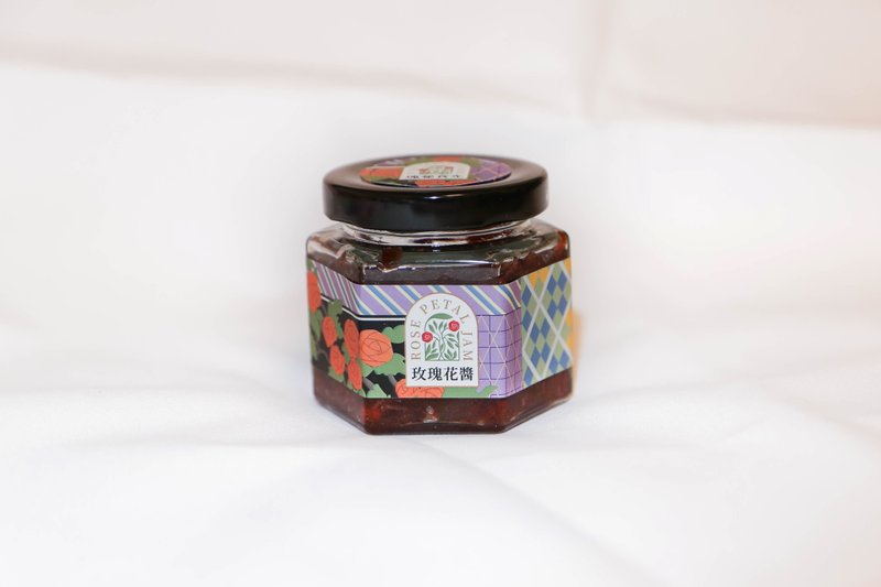 瑰秘食光台湾玫瑰花瓣酱/玫瑰花酿X小罐 - 果酱/抹酱 - 新鲜食材 紫色