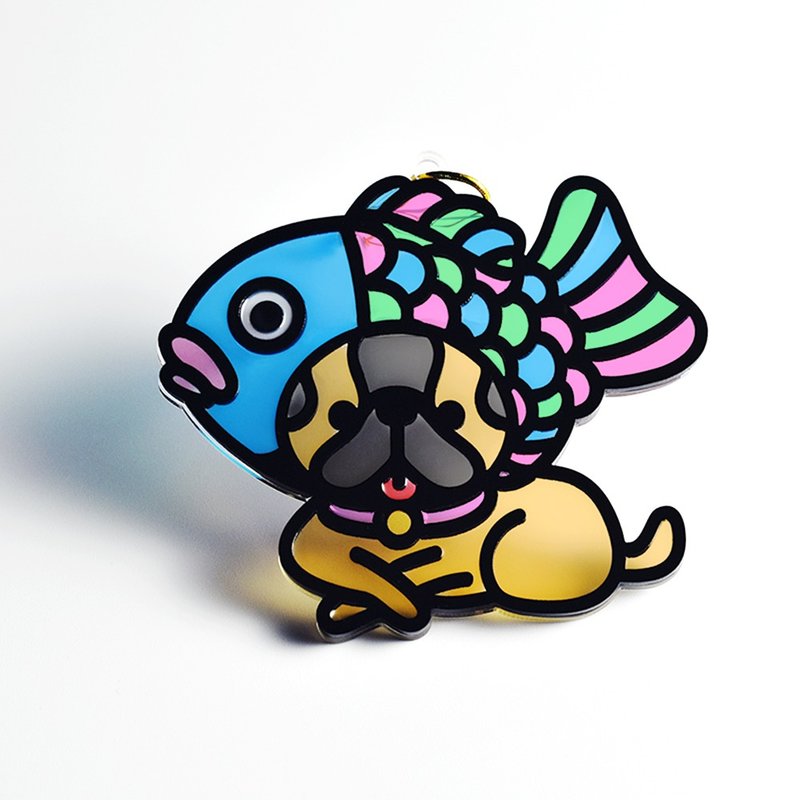 【Moko Bastet】鲷鱼烧 鲷鱼狗 挂饰 / 匙扣 - 订制抱枕/饰品 - 压克力 多色