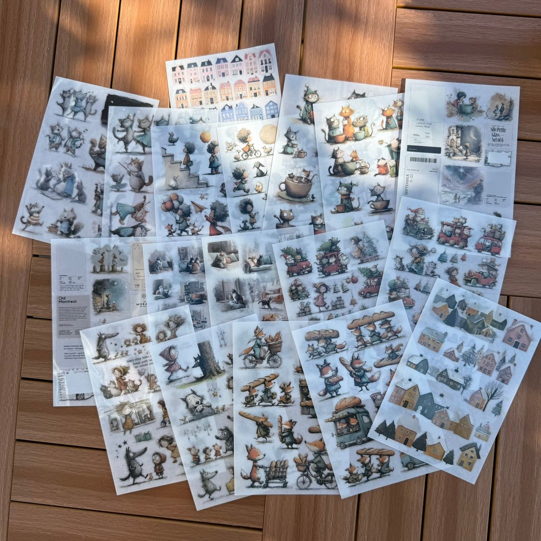 2026系列 转印贴纸 - 贴纸 - 纸 